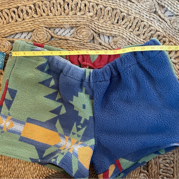 Custom Tapestry 3” Shorts Upcycle Rework Vintage Textile Unisex Summer Hi-rise - Picture 10 of 11